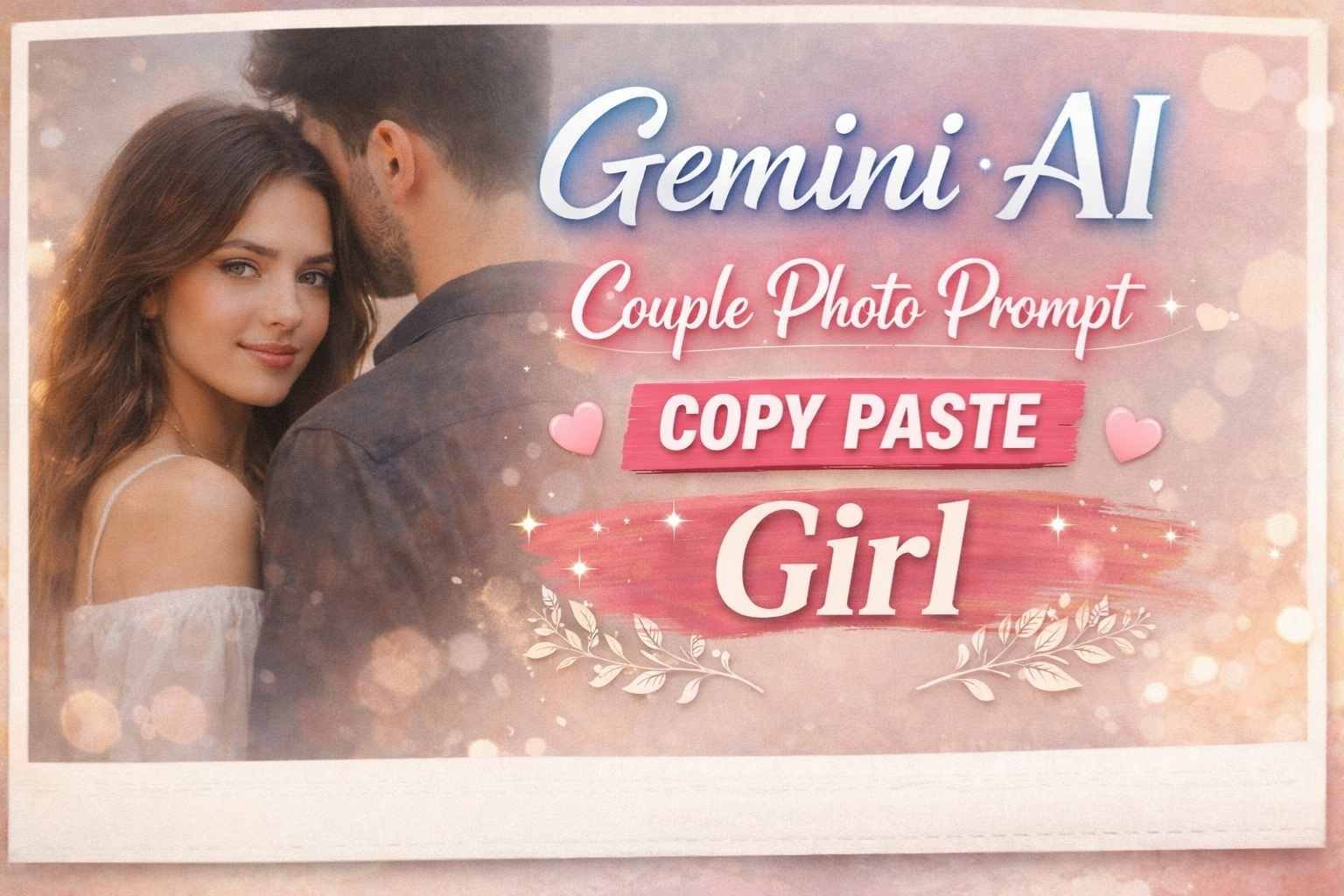 Gemini Ai Couple Photo Prompts Copy Paste Girl
