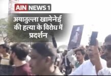 लखनऊ में अयातुल्ला अली खामेनेई की हत्या के विरोध में शिया समुदाय का प्रदर्शन!