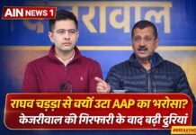 राघव चड्ढा पर क्यों कम हुआ AAP का भरोसा? केजरीवाल की गिरफ्तारी के बाद बढ़ी दूरियां, पार्टी ने लिया बड़ा फैसला!