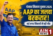 Punjab Civic Poll Results 2026: पंजाब निकाय चुनाव में AAP का दबदबा कायम, कई शहरों में विपक्ष साफ!