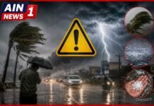 अगले 3 घंटों में मौसम का कहर! तेज आंधी, भारी बारिश और ओलावृष्टि का अलर्ट, लोगों को सतर्क रहने की सलाह!
