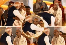 बंगाल में BJP सरकार का गठन, शपथ समारोह में दिखे भावुक और ऐतिहासिक पल