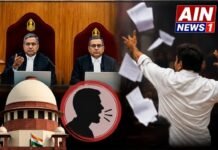 सुप्रीम कोर्ट में सुनवाई के दौरान हंगामा: याचिकाकर्ता ने फेंके दस्तावेज, CJI पर की अभद्र टिप्पणी, फिर भी जजों ने दिखाई संवेदनशीलता!