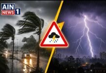 उत्तर प्रदेश में मौसम का अलर्ट: अगले 3 घंटे बेहद अहम, कई जिलों में आंधी, तेज बारिश और बिजली गिरने की चेतावनी