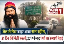 जेल से फिर बाहर आया राम रहीम, 21 दिन की मिली फरलो; 2017 के बाद 17वीं बार अस्थायी रिहाई