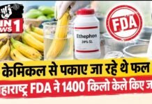 महाराष्ट्र में खाद्य सुरक्षा पर FDA का बड़ा एक्शन: केमिकल से पकाए जा रहे 1,394 किलो केले जब्त, 16,730 लीटर मिलावटी दूध नष्ट