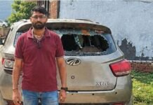 गाजियाबाद: अवैध निर्माण की खबर चलाने पर TV27 के पत्रकार की कार में तोड़फोड़, चारों टायर पंचर