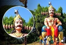 रावण के सिर पर गधा, दामाद मानकर महिलाएं करती हैं घूंघट; मंदसौर की अनोखी परंपरा